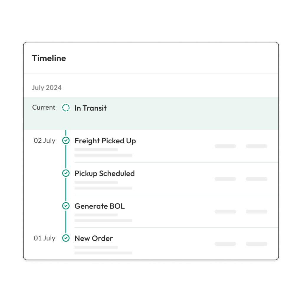 Feature - Track LTL Shipment Movements